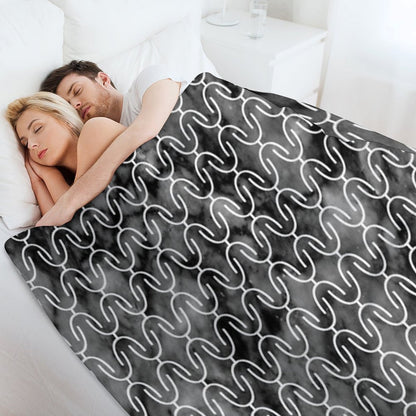 Link - Grey Marble Gift-ready Throw Blanket