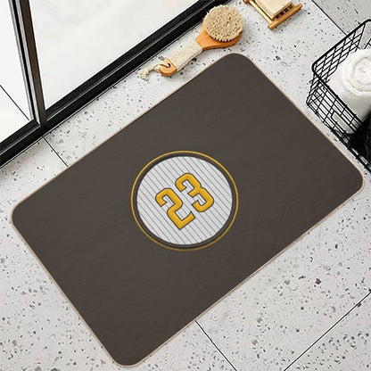 23 - El Niño (alt Version)  Fade-Resistant Bath Mat