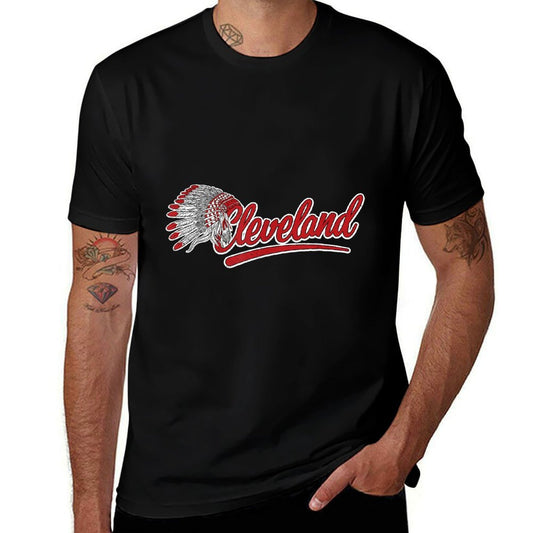 Cleveland CLE for Men Women Kids  Odor-resistant T-Shirt