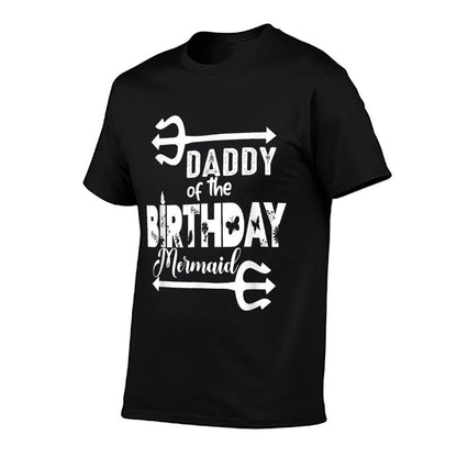 Mermaid Security Merdad Mermen Mermaid Birthday Theme  Trendy Pattern T-Shirt