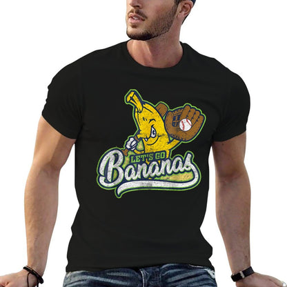 Funny Banana Baseball Retro  Soft T-Shirt