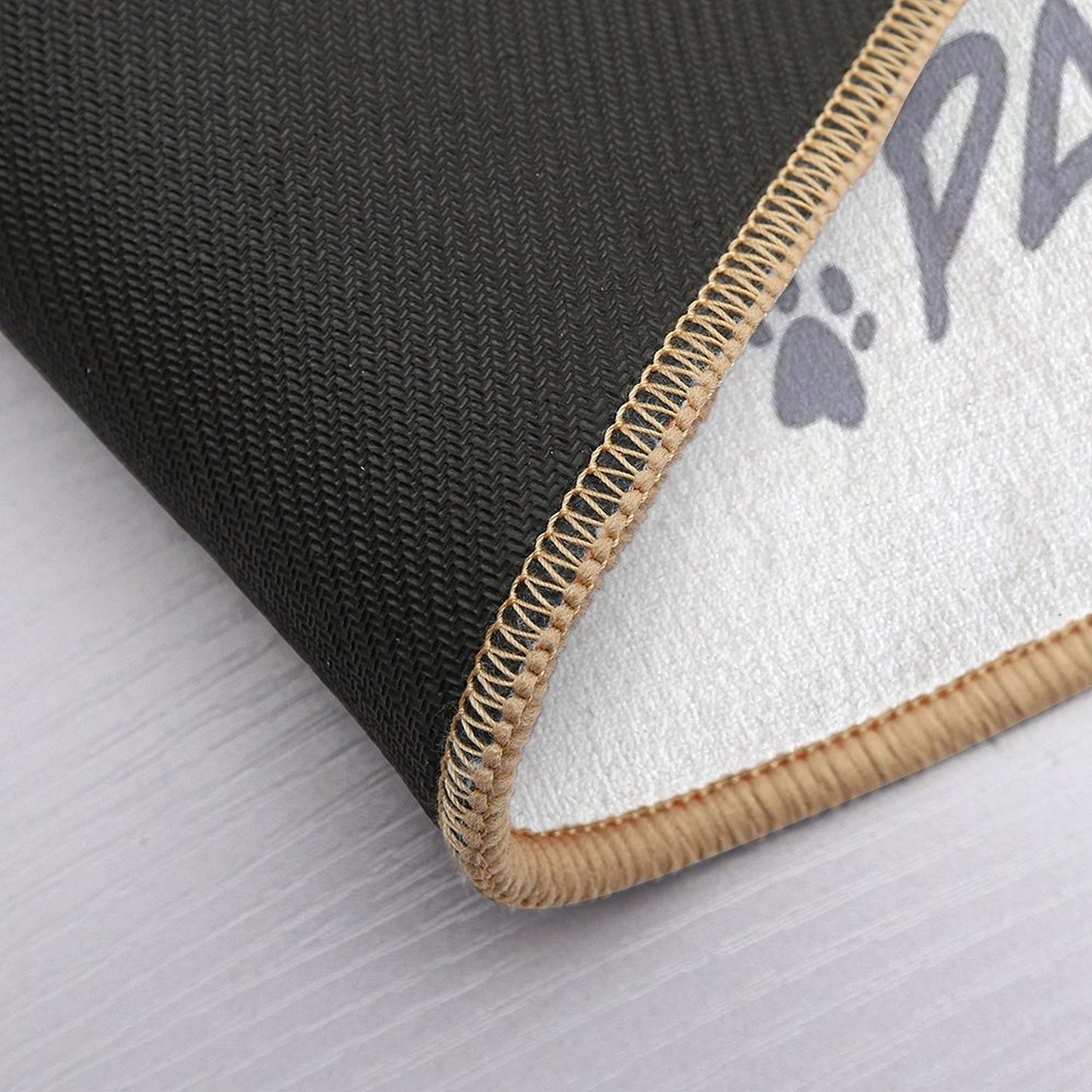 Wash Your Paws (Goldendoodle)  Easy Maintenance Bath Mat