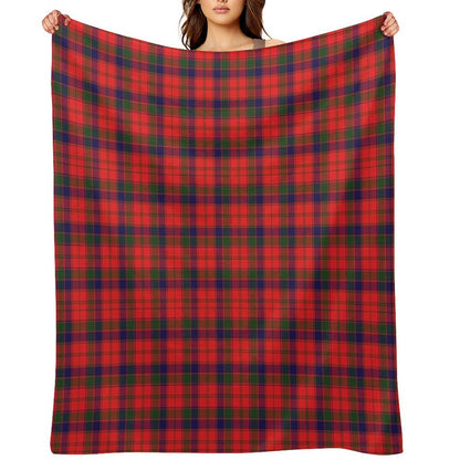 Clan Robertson Tartan Anti-pilling Throw Blanket