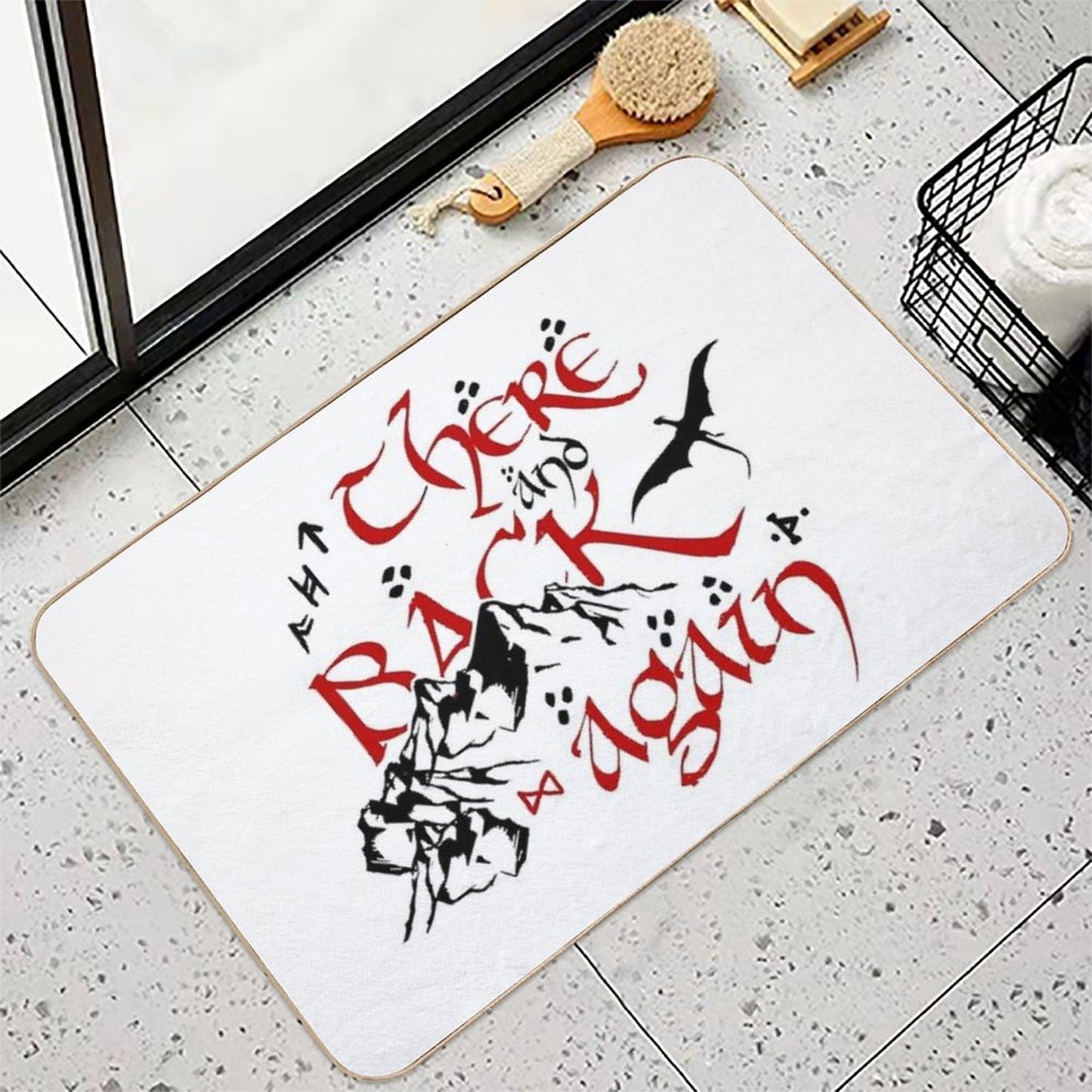 A Round-trip  Toxin-Free Bath Mat