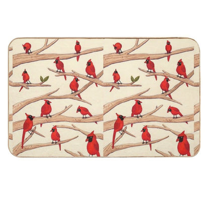 Cardinals  Non-Slip Bath Mat