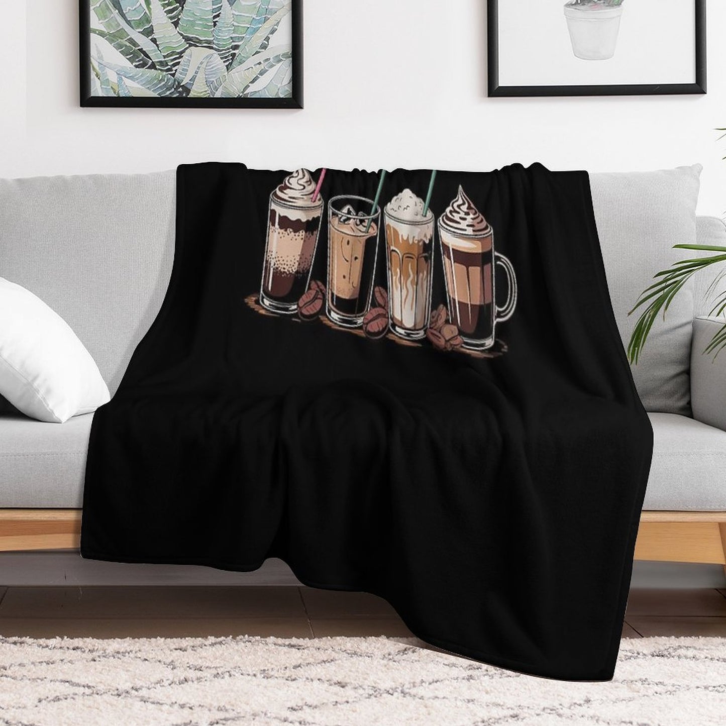 I Don’t Know Why My Tummy Hurts Anti-pilling Throw Blanket