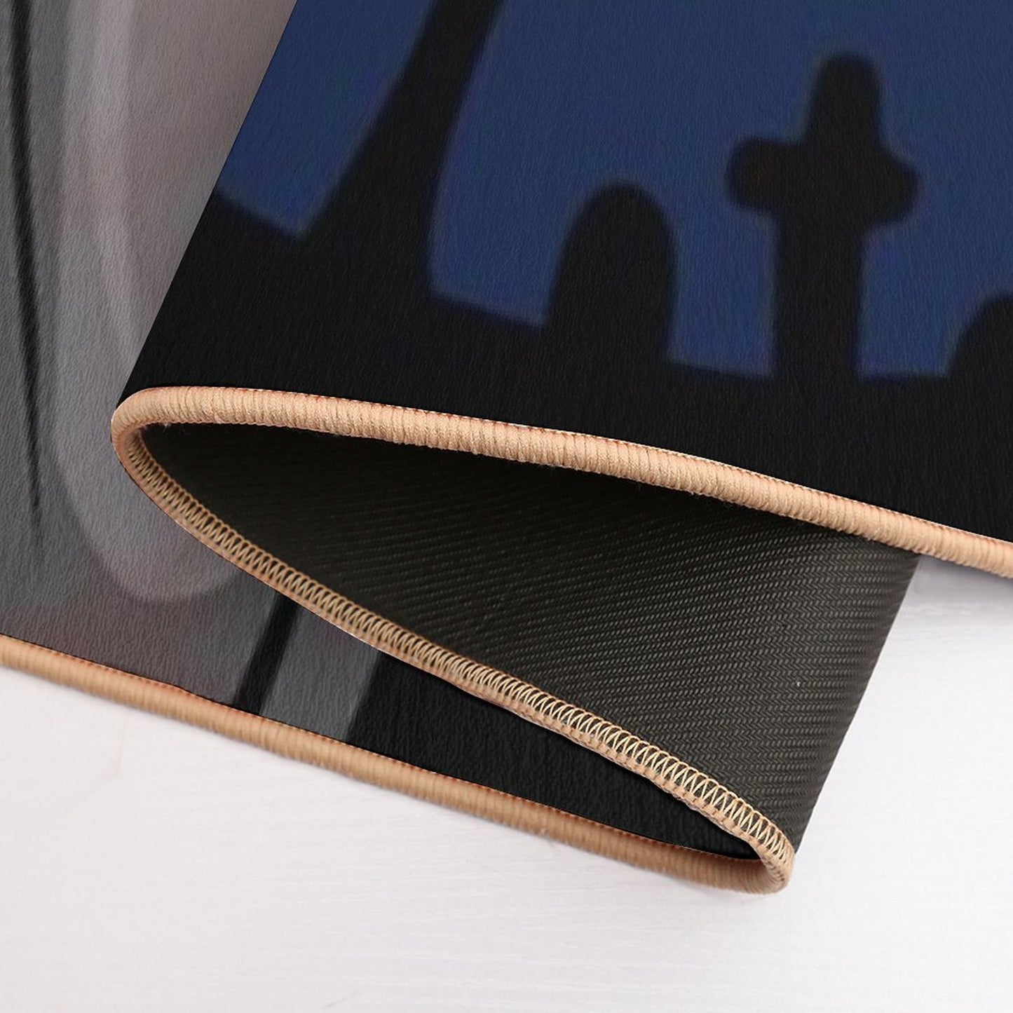 Halloween Skull Monster  Dirt-Trapping Bath Mat