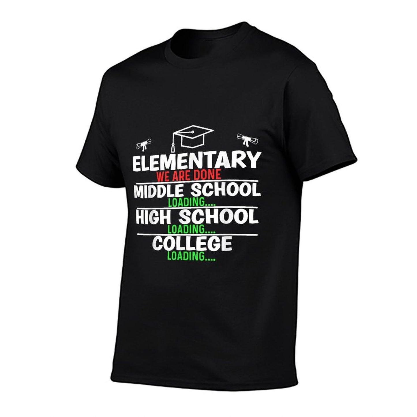 Elementary Graduation Class 2024 5th 6th Grade Graduate  Soft T-Shirt