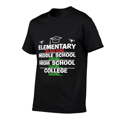 Elementary Graduation Class 2024 5th 6th Grade Graduate  Soft T-Shirt