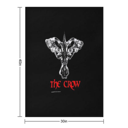 Vintage-1994-The-Crow-Deadstock Plush Throw Blanket