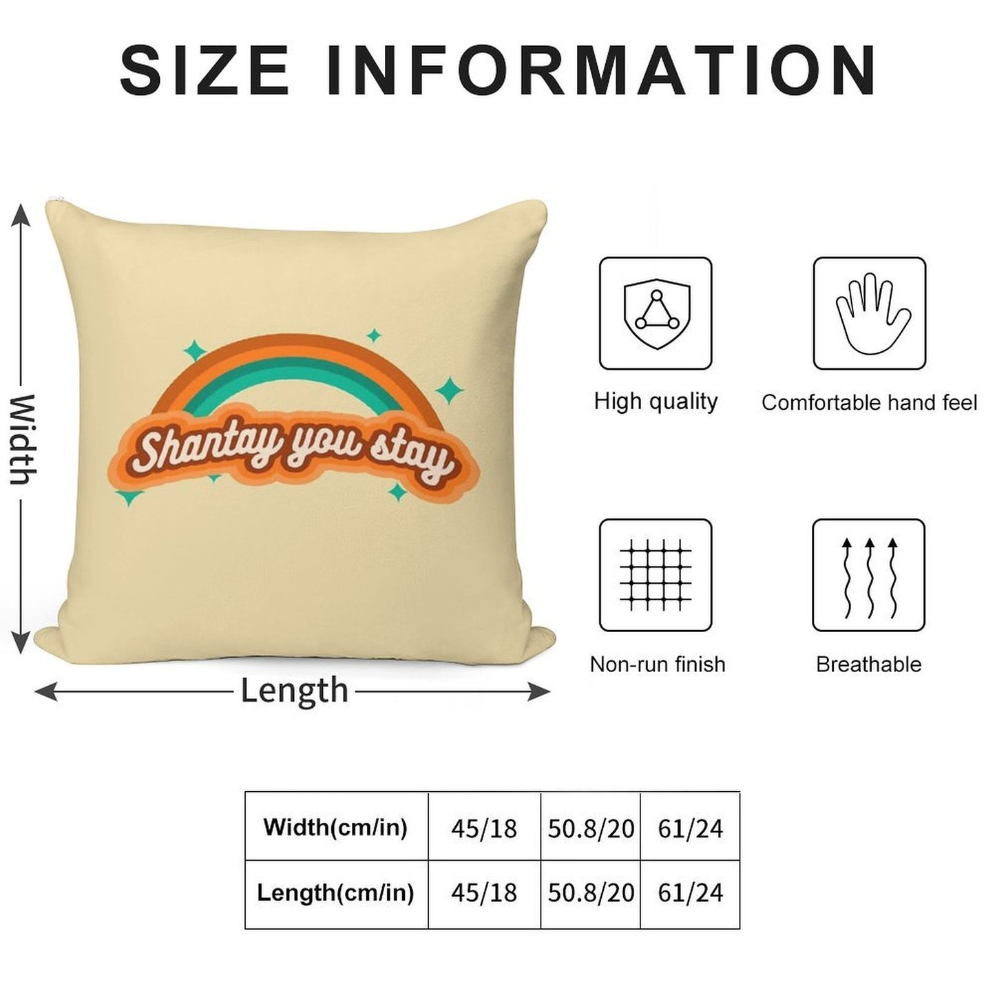 Shantay You Stay - Sparkle Soft Multiple Sizes Throw Pillow