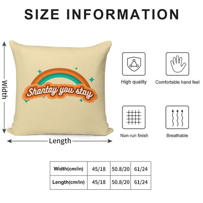 Shantay You Stay - Sparkle Soft Multiple Sizes Throw Pillow