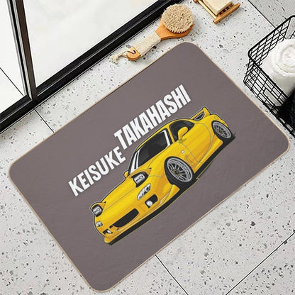 KEISUKE TAKAHASHI [ FD RX7 ]  Stain-Proof Bath Mat