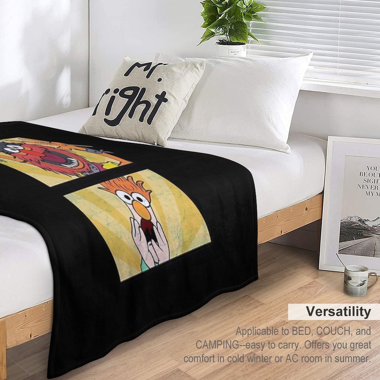 The Muppet Show Shrink-resistant Throw Blanket