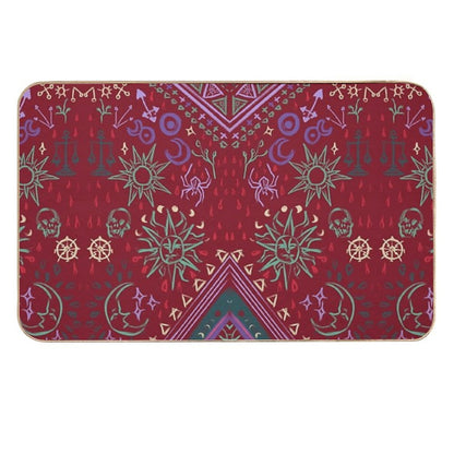 Mollymauk's Coat, Front Panels Durable Bath Mat