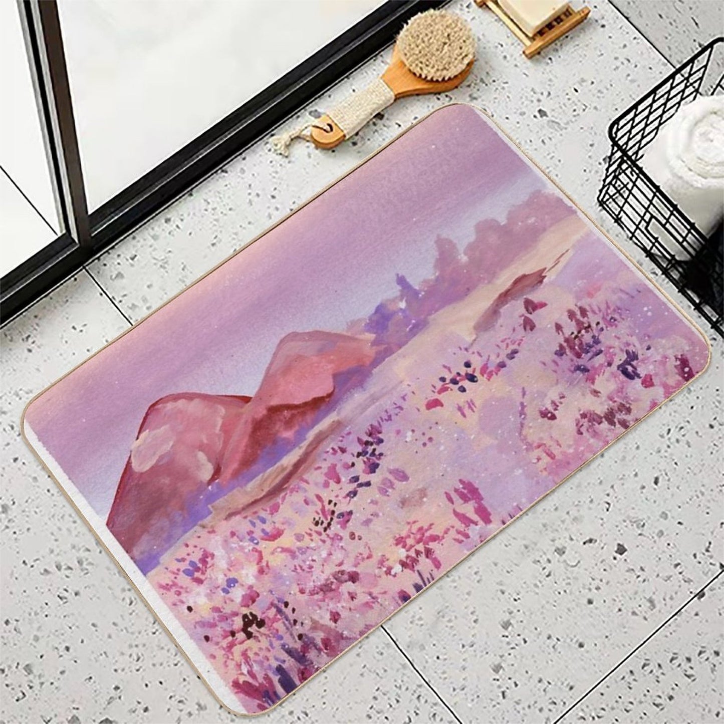 Whimsical Fairyland  Anti-Trip Bath Mat