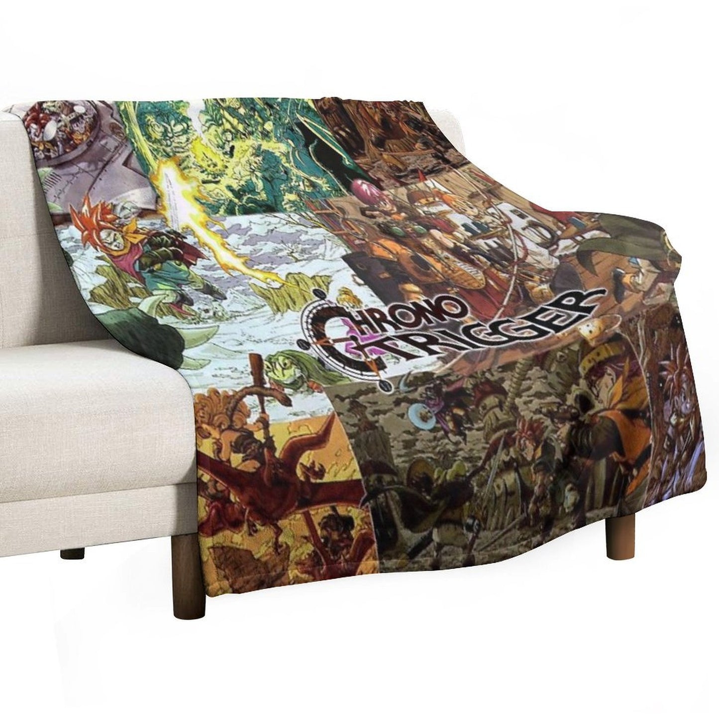 Chrono Trigger Quick-dry Throw Blanket