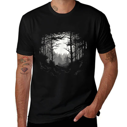 Forest And Nature Pine Tree For Women Men  Durable T-Shirt