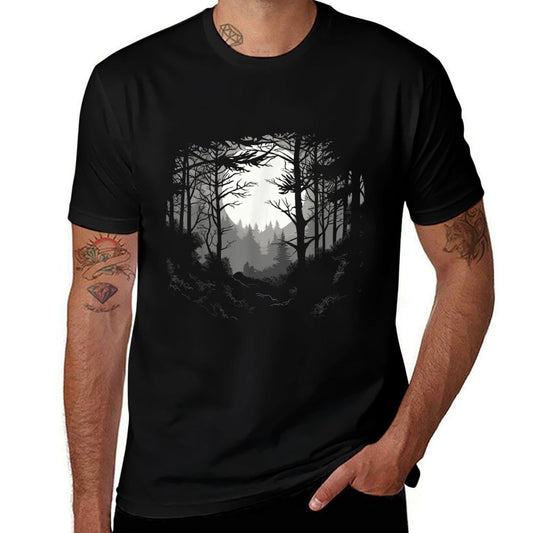 Forest And Nature Pine Tree For Women Men  Durable T-Shirt
