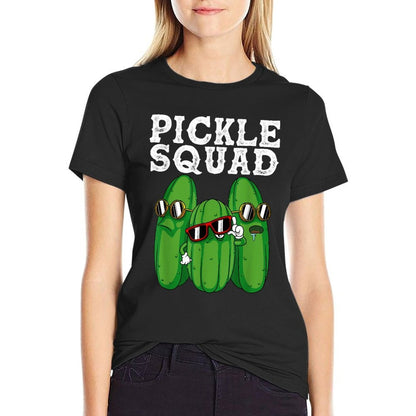 Funny Pickle Squad Novelty Gift Men Kids Big Dill Gang Lover  Vintage-inspired T-Shirt