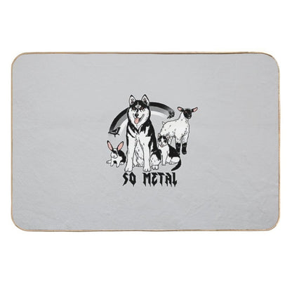 Metal Animals  Anti-Trip Bath Mat