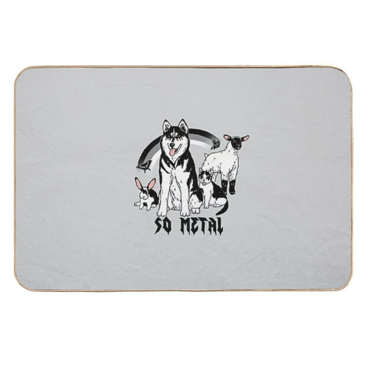 Metal Animals  Anti-Trip Bath Mat