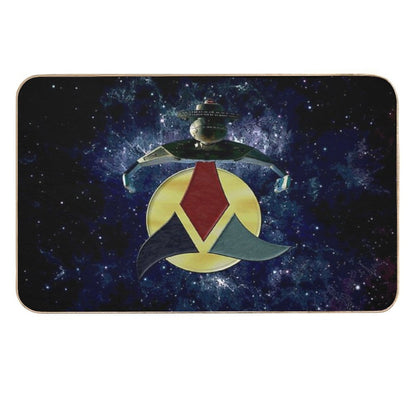 KLINGON HEART OF VIRTUE  Absorbent Bath Mat