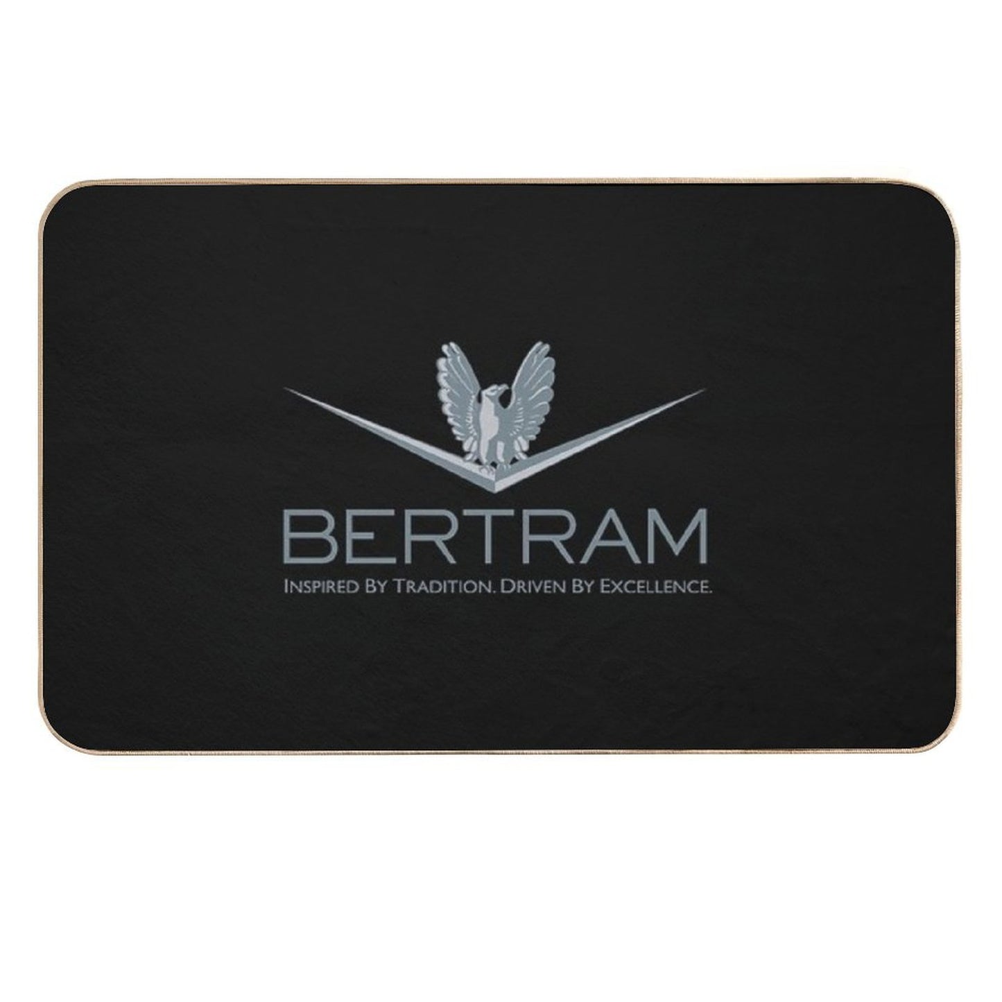BERTRAM YACHTS LOGO  Versatile Bath Mat