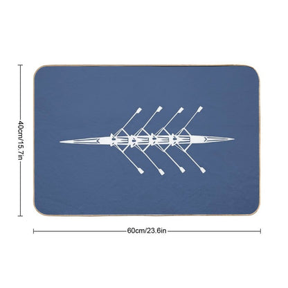 Rowing, Rowing Boat  Dirt-Trapping Bath Mat