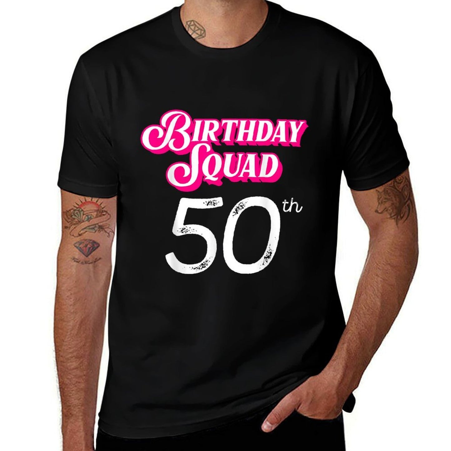 Girls Trip Las Vegas 2024 It's My 50th Birthday Squad Queen  Relaxed-fit T-Shirt