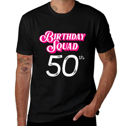 Girls Trip Las Vegas 2024 It's My 50th Birthday Squad Queen  Relaxed-fit T-Shirt