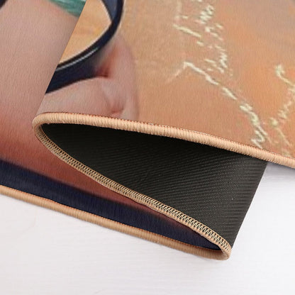 A Cup Of Sunshine  Slip-Resistant Bath Mat