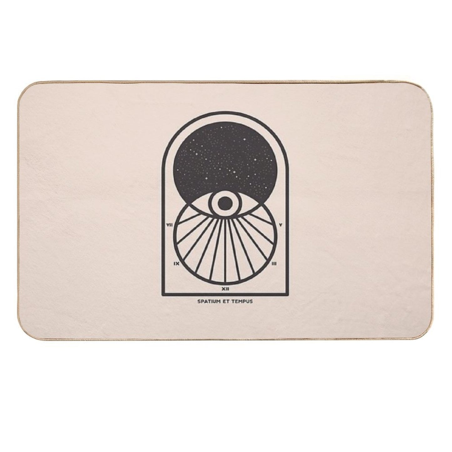 Space And Time  Toxin-Free Bath Mat