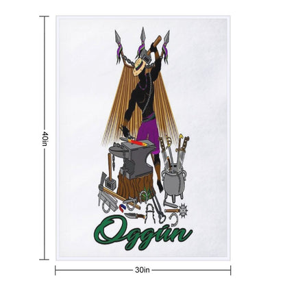 Oggún Eco-conscious Throw Blanket