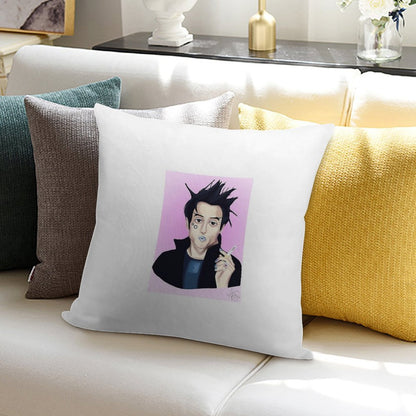 Jay With Cigarette Soft Ultra-Soft Texture Throw Pillow