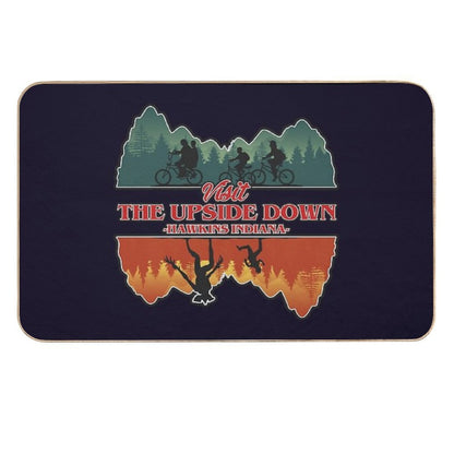 Stranger Things The Upside Down  Eco-Friendly Bath Mat