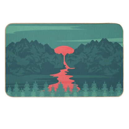 The Red River  High-Traffic Bath Mat
