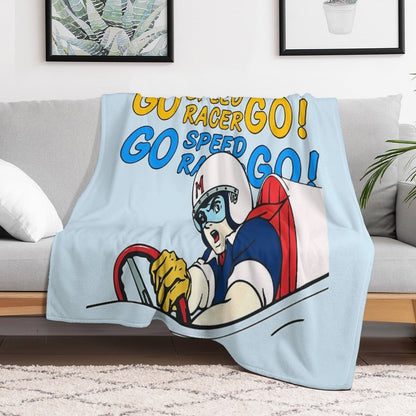 Go Speed Racer Go! Comfort Throw Blanket