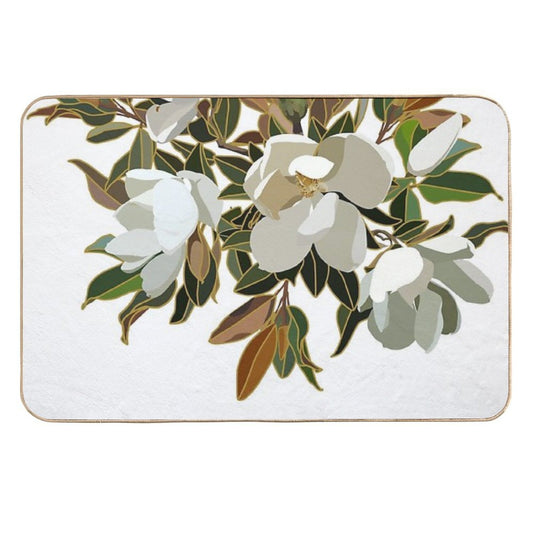 Sweet Magnolias  Versatile Bath Mat