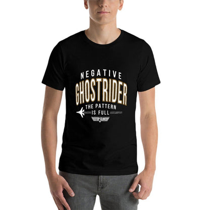 Top Gun Negative Ghostrider Pattern Is Full Text  Vintage-inspired T-Shirt