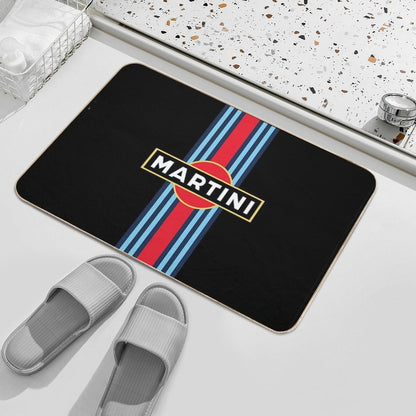 Martini Racing Stripe  High-Traffic Bath Mat