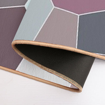 Seashell Colors Coastal Vibes Abstract Seashells And Beach Pebbles Mosaic 4 of 4  Long-Lasting Bath Mat