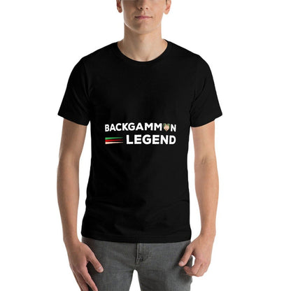 Backgammon Player Board Game Backgammon Legend Comfortable T-Shirt