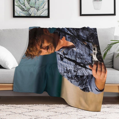 Tom Felton Sticker Blanket Plush Throw Blanket
