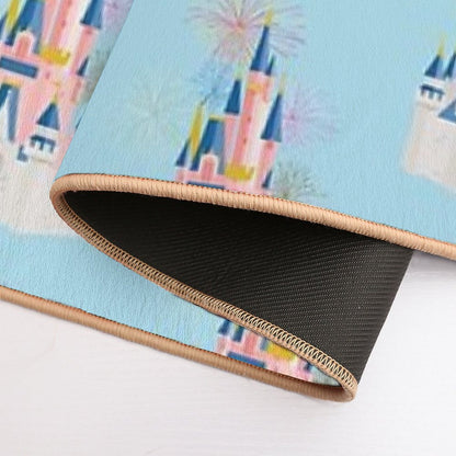 Fairytale Castle  Stain-Proof Bath Mat