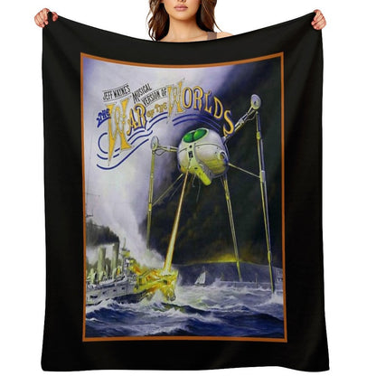 Waynes Well World Wrinkle-free Throw Blanket