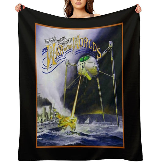 Waynes Well World Wrinkle-free Throw Blanket