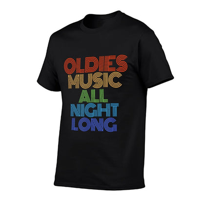 Oldies Music Fan Dad  Odor-resistant T-Shirt