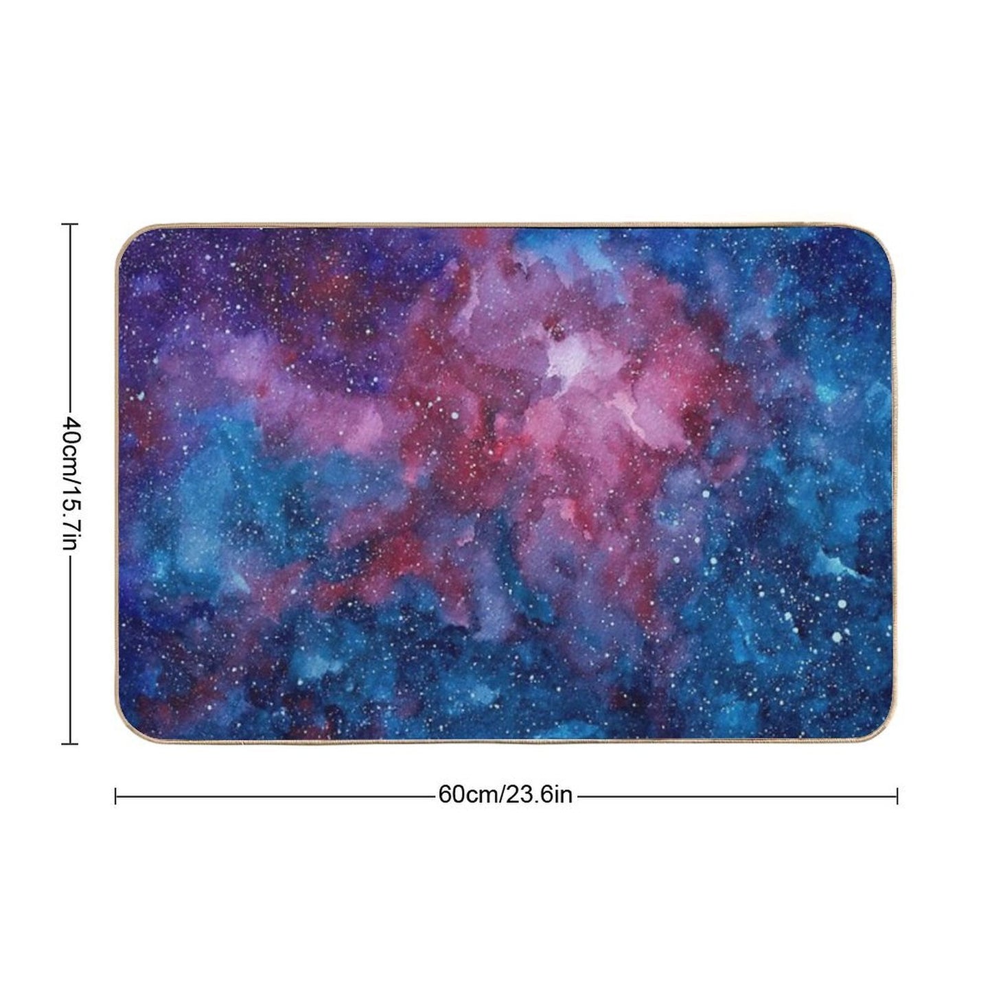 Galaxy  Odorless Bath Mat