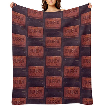 Bourbon Biscuit All-season Throw Blanket